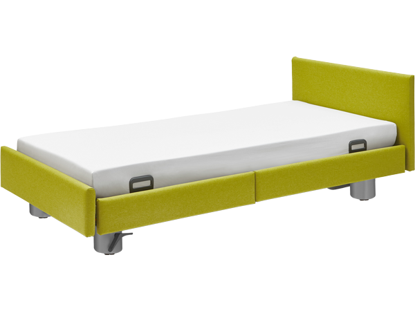 Fabric/faux leather side panels